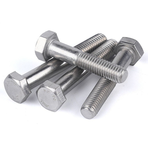 DIN931 Hexagon Head Bolts Partially Threaded,Stainless Steel 304,316,316L