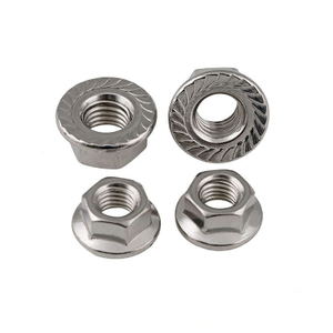 EN14218 Hexagon Head Nuts With Flange With Fine Pitch Thread