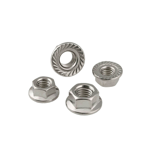 NF E25-406 (-1) Hexagon Nuts With Flange - Fine Pitch Thread