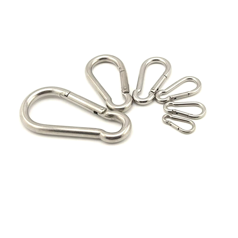Mountain-climbing Buckle Stainless Steel Quick Hanging Spring Buckle Safety Buckle
