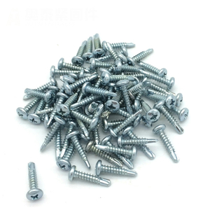 GB/T 15856.1 Cross Recessed Pan Head Drilling Screws With Tapping Screw Thread