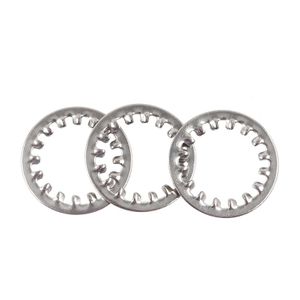DIN 6797 (J) Toothed Lock Washers—Type J,with Internal Teeth
