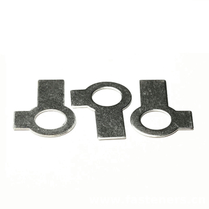 DIN463 Tab Washers With Long And Short Tap At Right Angles